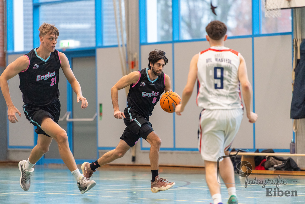 VFL Rastede-Westerstede 3 | VFL Rastede (weiß)-Westerstede 3 (schwarz) am 22.02.2026 in Rastede (Sporthalle); Photo: Philip Eiben 2025 - Realisiert mit Pictrs.com