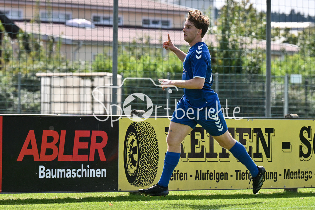 VfL Ecknach II - SV Obergriesbach | Jubel nach 1-1, Ecknach 16