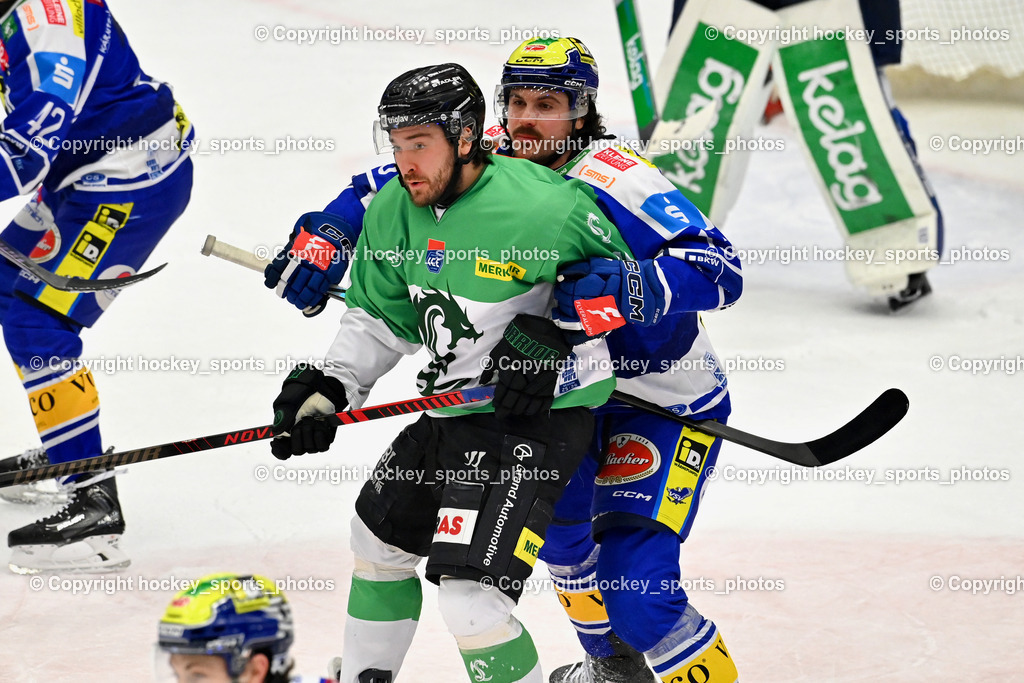 EC IDM WÄRMEPUMPEN VSV vs. Olimpija Ljubljana | #13 Adam Helewka EC VSV, EC IDM WÄRMEPUMPEN VSV vs. Olimpija Ljubljana, EC IDM WÄRMEPUMPEN VSV vs. Olimpija Ljubljana am 01.02.2026 in Villach (Stadthalle Villach), Austria, (Photo by Bernd Stefan)
