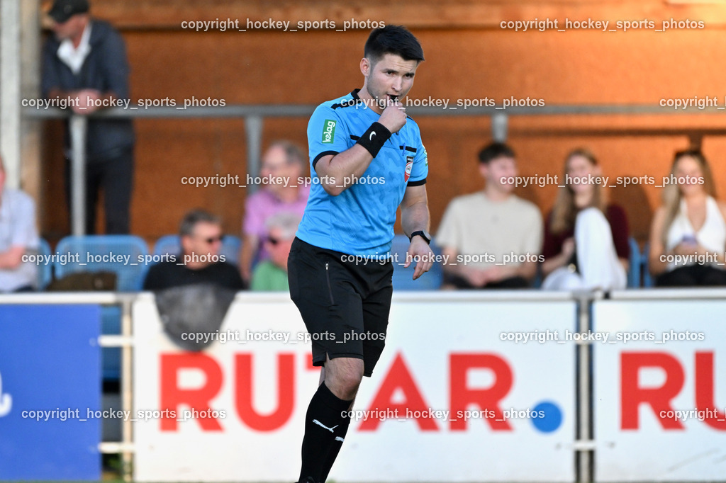 SAK vs. SC St. Veit | Mathias Bodner Referee, SAK vs. SC St. Veit, SAK vs. SC St. Veit am 19.09.2025 in Klagenfurt (Sportpark Welzenegg), Austria, (Photo by Bernd Stefan)