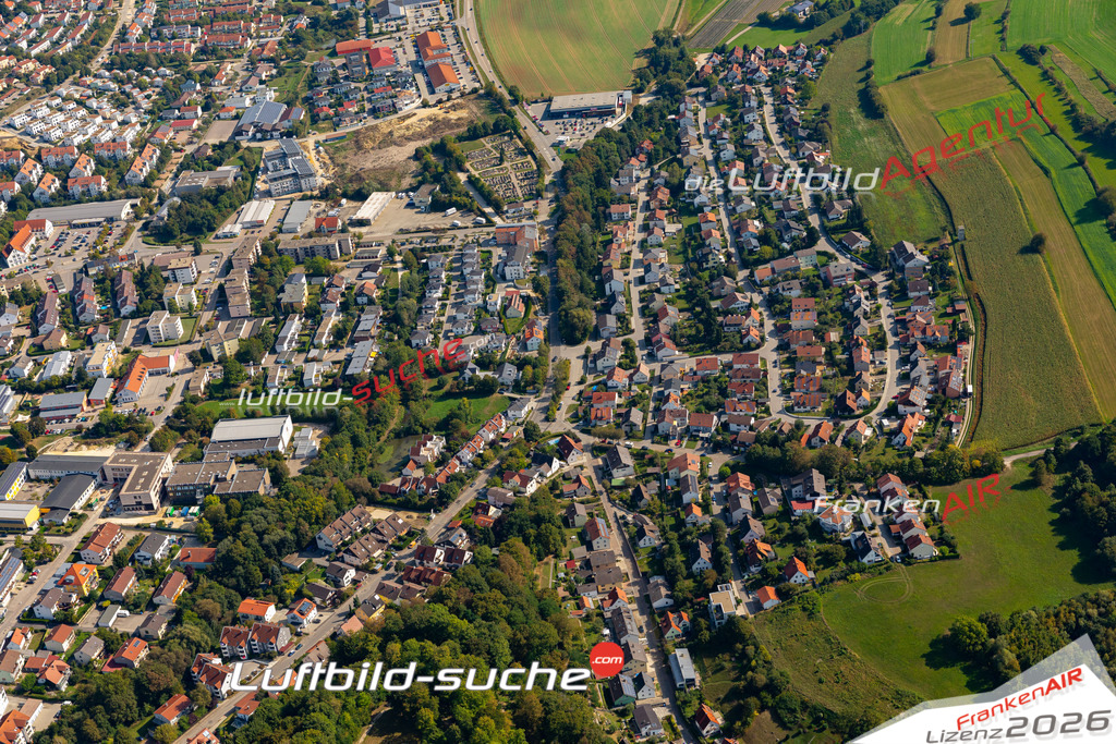 Die Luftbildaufnahme Gemling - Bad-Abbach wurde 2020 mittels Flugzeug (keine Drohne) erstellt. Perfekte Schärfe und Druck- Ergebnisse- Garantiert!