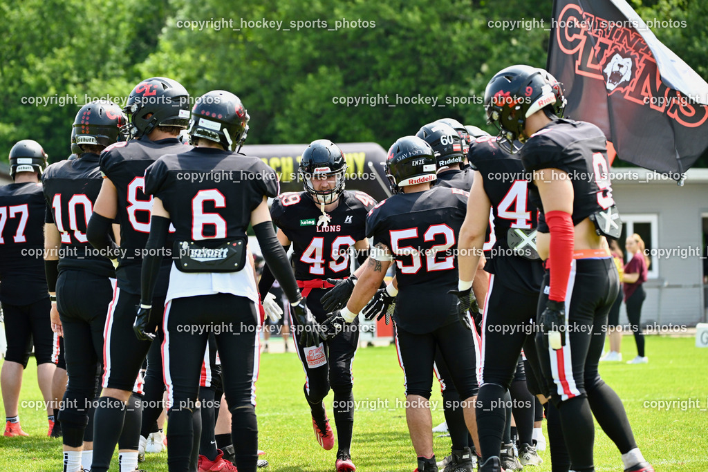 Carinthian Lions vs. Cineplexx Blue Devils | #49 Stromberger Christopher Carinthian Lion, Carinthian Lions vs. Cineplexx Blue Devils, Carinthian Lions vs. Cineplexx Blue Devils am 09.06.2025 in Klagenfurt (ASV Sportplatz), Austria, (Photo by Bernd Stefan)