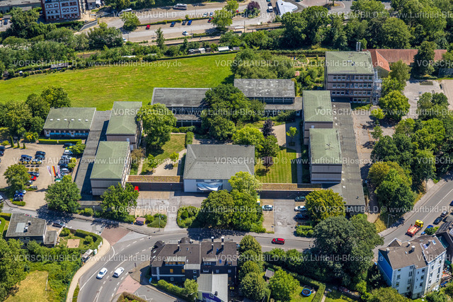 Gevelsberg230709305 | Luftbild, Städt. Realschule, Schulzentrum Alte Geer, Gevelsberg, Ruhrgebiet, Nordrhein-Westfalen, Deutschland