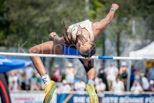 Multisport Event; Ratingen, 27.06.2026 | RATINGEN, GERMANY - JUNE 27, 2026 : Nafissatou Thiam (BEL / Belgium) competes during heptathlon’s high jump the Multisport Event at Stadion Ratingen on June 27, 2026 in Ratingen, Germany.