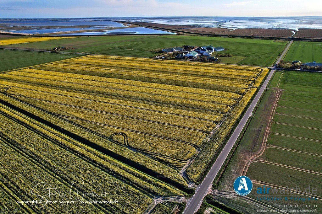 Windpark Reussenköge - Bürgerwindpark Reußenköge | Entdecken Sie atemberaubende Luftbilder und Fotografien auf airwatch.de - Tauchen Sie ein in eine Welt voller faszinierender Aufnahmen aus der Vogelperspektive.