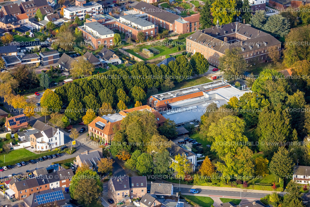 Uedem241014220 | Luftbild, Elten Footware Experts GmbH Hersteller Arbeitsschuhe, Uedem, Niederrhein, Nordrhein-Westfalen, Deutschland