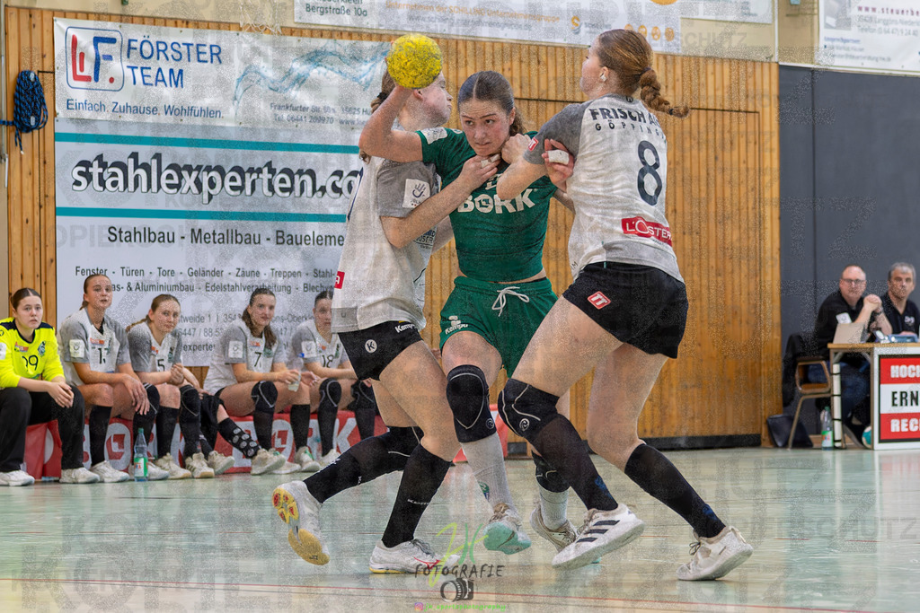 Jugendbundesliga wJA, Pokalrunde, HSG Kleenheim/Langgöns - Frisch Auf Göppingen | Jugendbundesliga wJA, Pokalrunde, HSG Kleenheim/Langgöns - Frisch Auf Göppingen am 28.02.2026 in Oberkleen (Weidig-Halle)Photo © 2026 - Jörg Heinrich - Realisiert mit Pictrs.com