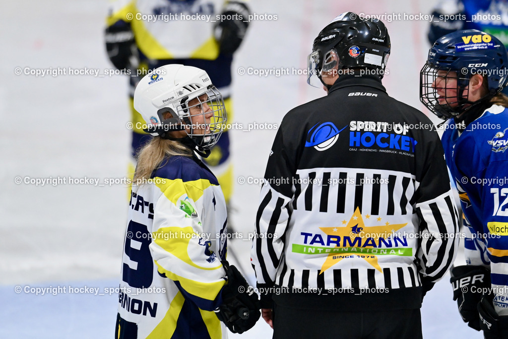LADY HAWKS vs. WILDCATS PATERNION | #19 Knes Julia WILDCATS PATERNION, #12 Orel Lisa LADY HAWKS, LADY HAWKS vs. WILDCATS PATERNION, LADY HAWKS vs. WILDCATS PATERNION am 12.03.2025 in Steindorf (Ossiachersee Halle), Austria, (Photo by Bernd Stefan)