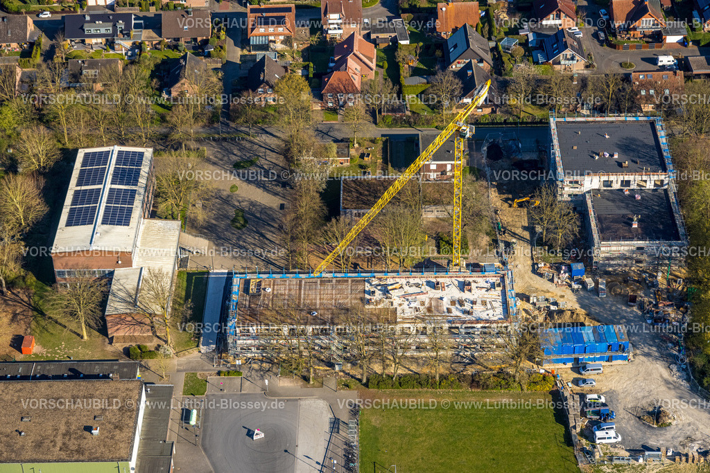 Ascheberg250400316 | Luftbild, Profilschule Ascheberg, TuS Ascheberg Kunstrasenplatz, HSG Ascheberg-Drensteinfurt, Ascheberg, Münsterland, Nordrhein-Westfalen, Deutschland,