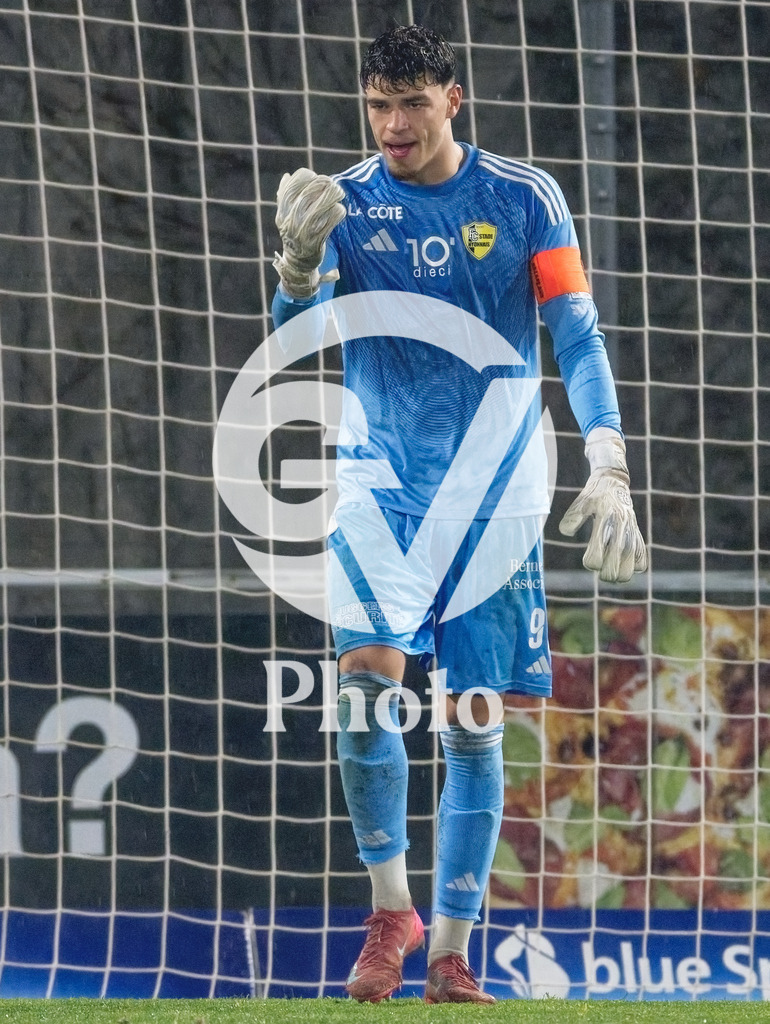 dieci Challenge League - FC Stade Nyonnais v Neuchatel Xamax FCS |  during the dieci Challenge League match between FC Stade Nyonnais and Neuchatel Xamax FCS at Centre sportif de Colovray in Nyon, Switzerland
