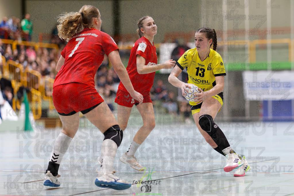 Hessenmeisterschaft wJC - Finale; HSG Kleenheim - HSG Weiterstadt/ Braunsh.Worf. | Hessenmeisterschaft wJC - Finale; HSG Kleenheim - HSG Weiterstadt/ Braunsh.Worf. am 22.03.2025 in Biedenkopf (Sporthalle Lahntalschule)Photo © 2025 - Jörg Heinrich - Realisiert mit Pictrs.com