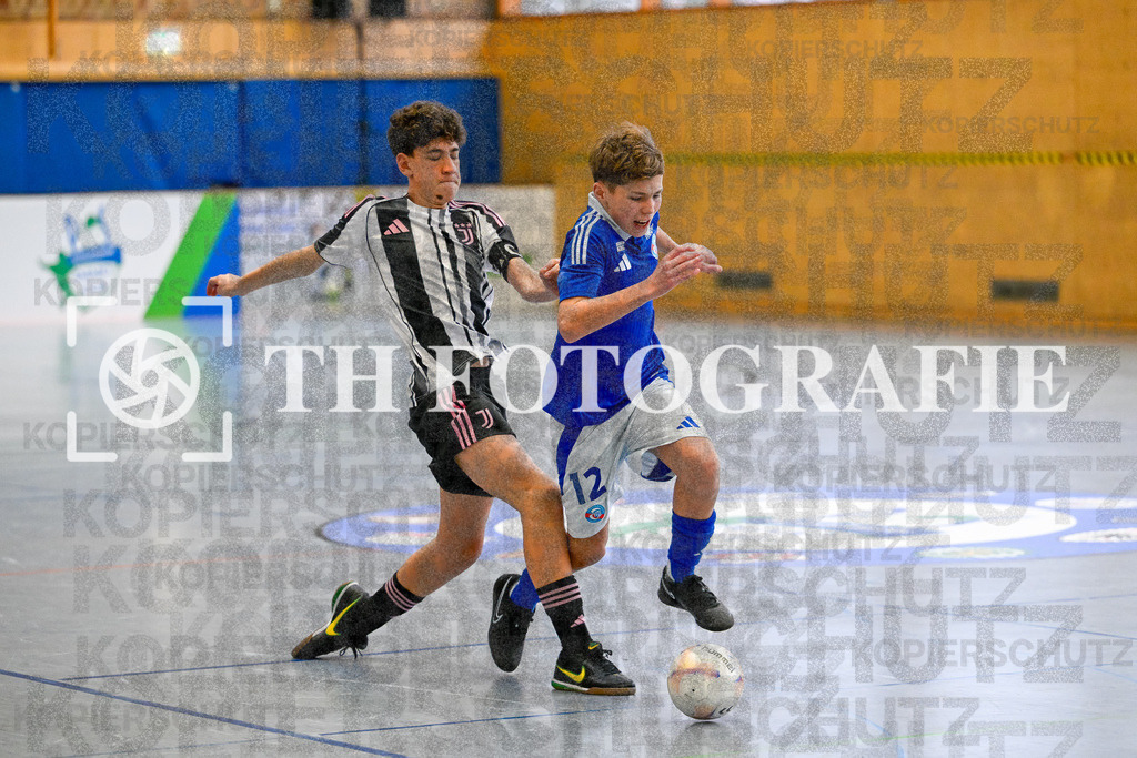 GER, Juventus - RC Strasbourg, Fussball, U14 Hallenturnier, PS-Immo-Cup 2026, 18.01.2026 | Juve, RC Strasbourg