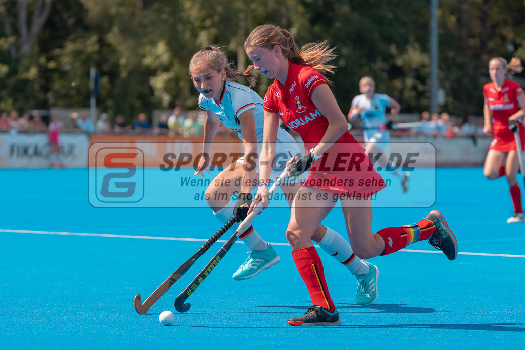 HK_20230712_101555 | Euro Hockey WU18 Belgium vs Germany Championship Girls &amp; Boys am 12.7.2023 CHTC , Krefeld ,