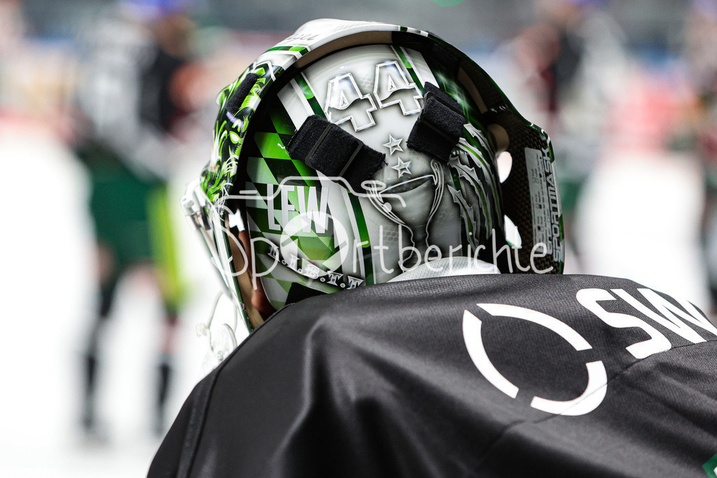 Augsburger Panther - Nürnberg ICE Tigers | Der Helm von Backup Dennis ENDRAS (AEV #44)