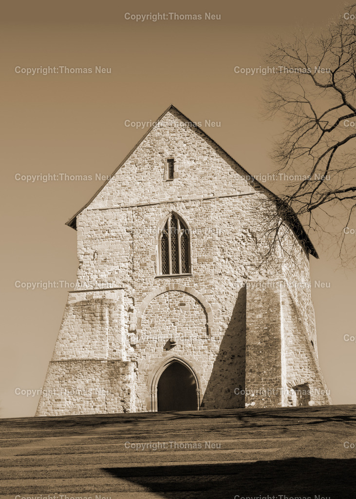 DSC_5709_Sepia | Lorsch, Klosterareal, Kloster Lorsch, Kirchenfragment, ,, Bild: Thomas Neu