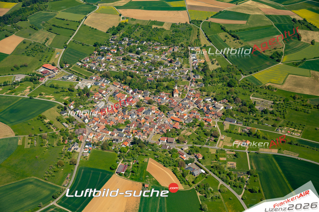 Luftaufnahme  Oberwittstadt  Ravenstein Das Luftbild wurde 2025 vom UL-Flugzeug heraus erstellt ( keine Drohne ) - Hochauflösende Luftaufnahme -Nicht vergleichbar mit Google Maps oder Satelittenbilder- Die Geschenkidee !Mit Lizenz und Bildrechte bestellbar
