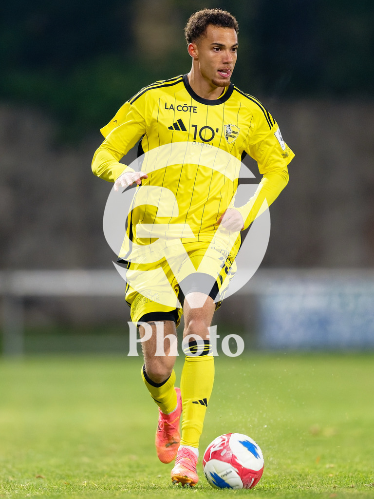 dieci Challenge League - FC Stade Nyonnais v FC Vaduz |  during the dieci Challenge League match between FC Stade Nyonnais and FC Vaduz at Centre sportif de Colovray in Nyon, Switzerland
