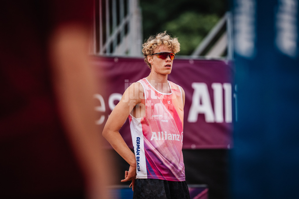 Beachvolleyball | Männer | Allianz German Beach Tour 2025 | Tourstop München | 10.07.2025 | Tamo Wüst