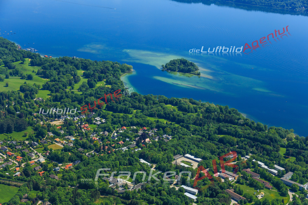 Luftbild von  Feldafing - Luftaufnahme wurde 2015 von https://frankenair.de mittels Flugzeug (keine Drohne) erstellt - die Geschenkidee