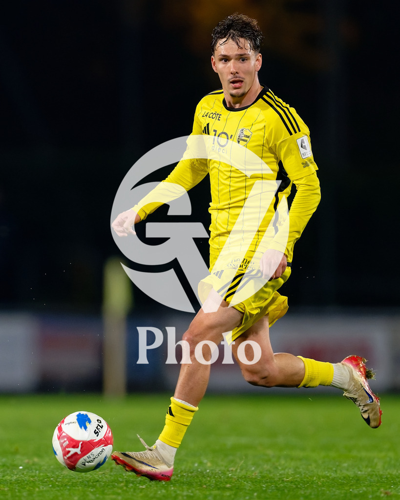 dieci Challenge League - FC Stade Nyonnais v Etoile Carouge FC |  during the dieci Challenge League match between FC Stade Nyonnais and Etoile Carouge FC at Centre sportif de Colovray in Nyon, Switzerland
