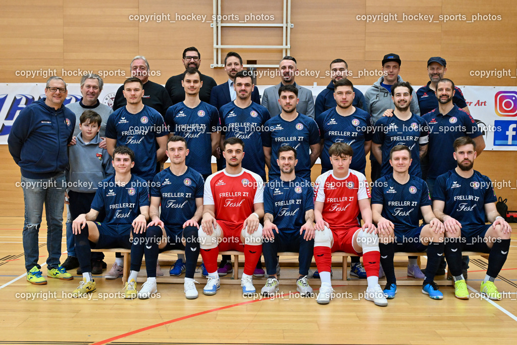 LPSV-Kärnten vs. FUTSAL versli.at Klagenfurt | Mannschaftsfoto LPSV Kärnten, LPSV-Kärnten vs. FUTSAL versli.at Klagenfurt, LPSV-Kärnten vs. FUTSAL versli.at Klagenfurt am 01.02.2026 in Villach (Ballspielhalle St. Martin), Austria, (Photo by Bernd Stefan)