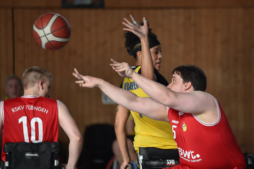 2024-11-23-0382 | RSKV Tuebingen vs. Alba Berlin, Rollstuhlbasketball, 2. Bundesliga Sued, 5. Spieltag, Saison 2024/2025, 23.11.2024, Foto: Ralph Kunze - Realisiert mit Pictrs.com