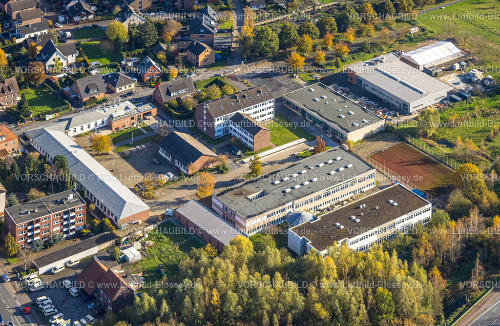 Hamm231101635Ausbildungszentrum-2_Print9999Pixel300dpi | Luftbild des Berufsförderungswerk der Bauindustrie NRW gGmbH,  Bockum-Hövel, Hamm, Ruhrgebiet, Nordrhein-Westfalen, Deutschland