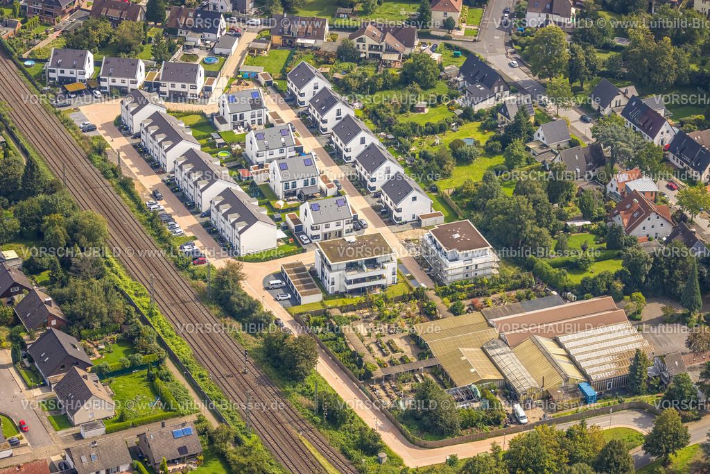 Unna230900925 | Luftbild, Neubau Einfamilien-Wohnsiedlung Schwarzdornweg, Königsborn, Unna, Ruhrgebiet, Nordrhein-Westfalen, Deutschland