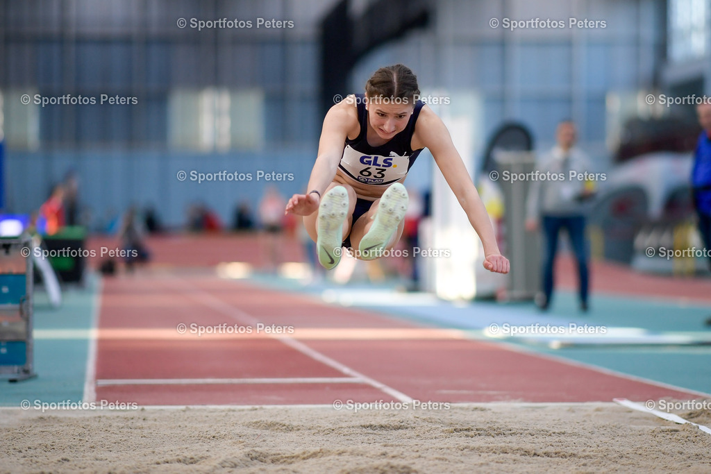 250208_xkaix_DM Mehrkampf_60 | 08.02.2025, xkaix, Leichtathletik 20. Deutsche Meisterschaften, Mehrkampf Halle v.l. Hana Hasanovic (USC Mainz) - Realisiert mit Pictrs.com