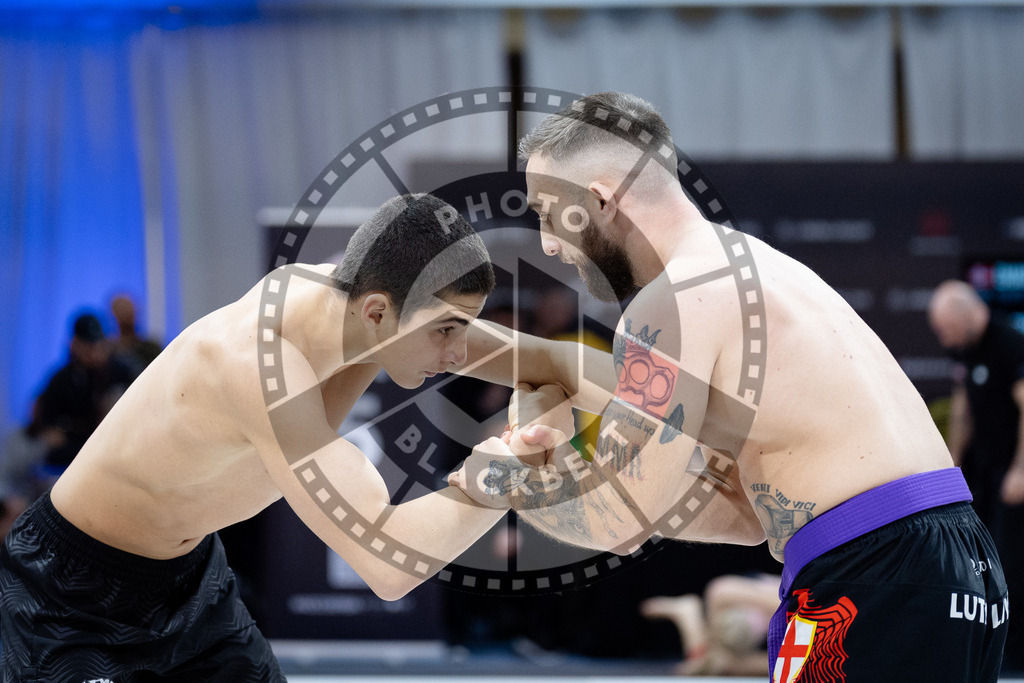 20260214PBB1990 | Fighters compete during the ADCC European Trials  competition day 1 in Belgrade, Serbia, on February 14, 2026.