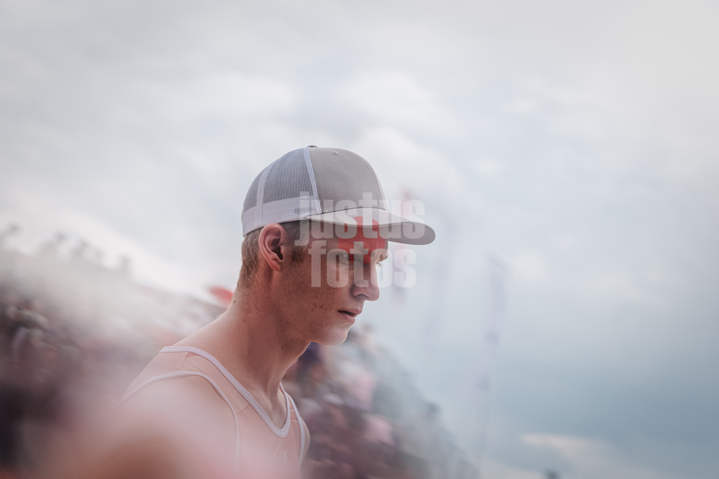 Beachvolleyball | Männer | German Beach Tour 2024 | Tourstop Düsseldorf | 18.05.2024 | Philipp Huster Portrait Kunstvoll