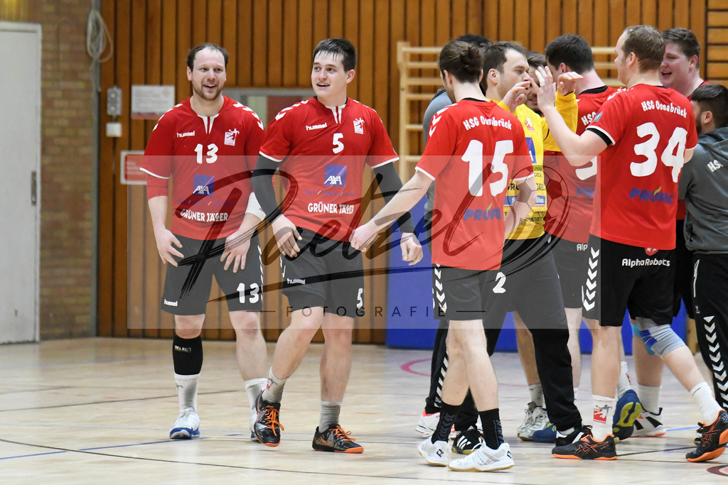 20200125_HSGHGJ_0081 | Handball, Herren:   beim Spiel der Landesliga zwischen HSG Osnabrück vs. HG Jever/Schortens am 25.01.2020 in der OSC-Halle in Osnabrück, Deutschland.(Foto von Nico Paetzel) - Realisiert mit Pictrs.com