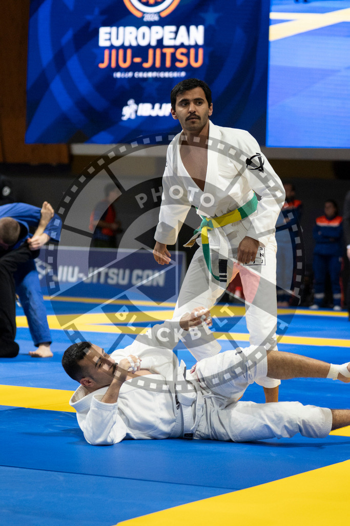20240119PBB0145 | Fighters compete during the IBJJF European Championship in Paris, France, on January 19, 2024.