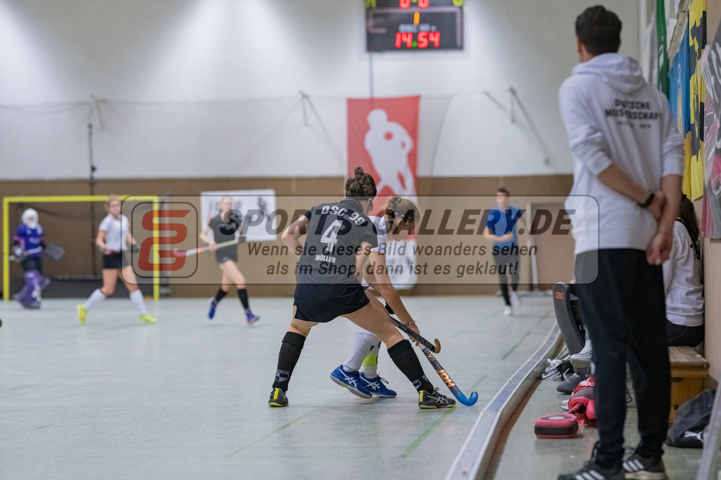HK_20230225_104675 | Deutsche Meisterschaft WU16 1. Hanauer THC - Düsseldorfer SC am 25.2.2023 DSC 99, Düsseldorf ,