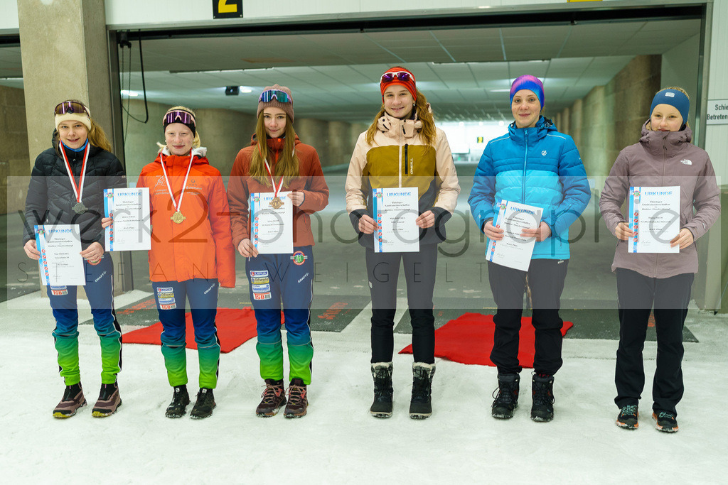 Thür. Meisterschaften Biathlon 03./04.02.2024 | Thüringer Meisterschaften Biathlon 3./4. Februar 2024 in der Skihalle Oberhof