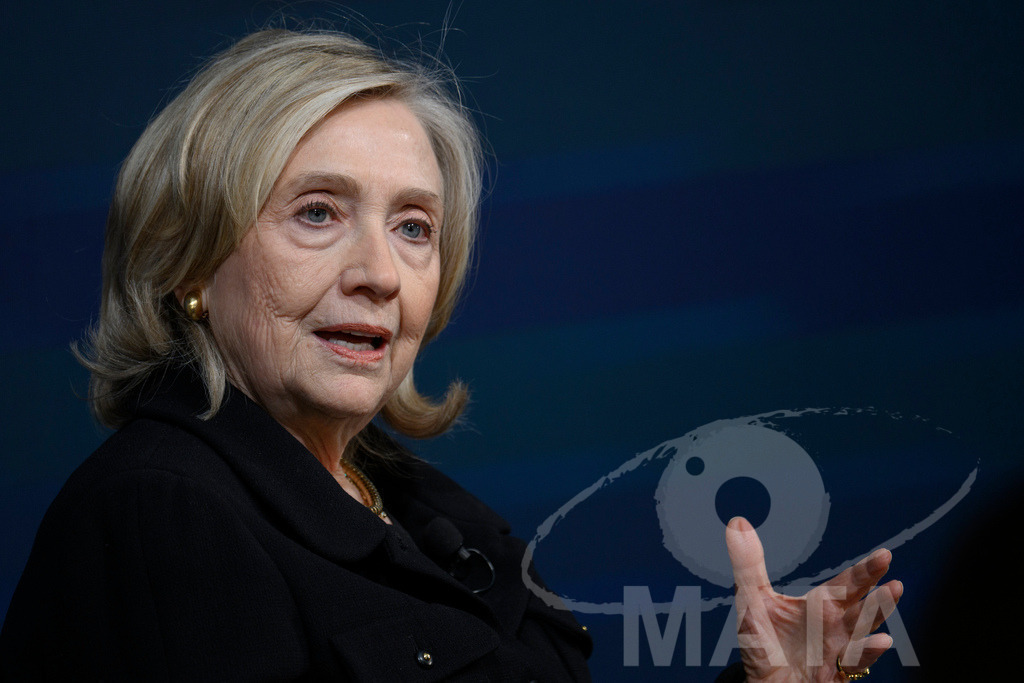 _DWA3729 | Die US-Politikerin Hillary Clinton auf der Veranstaltung Bridging Scholarship and Statecraft im Rahmen der Münchner Sicherheitskonferenz 2026. München, 13.02.2026 Bayern Deutschland  - Realisiert mit Pictrs.com