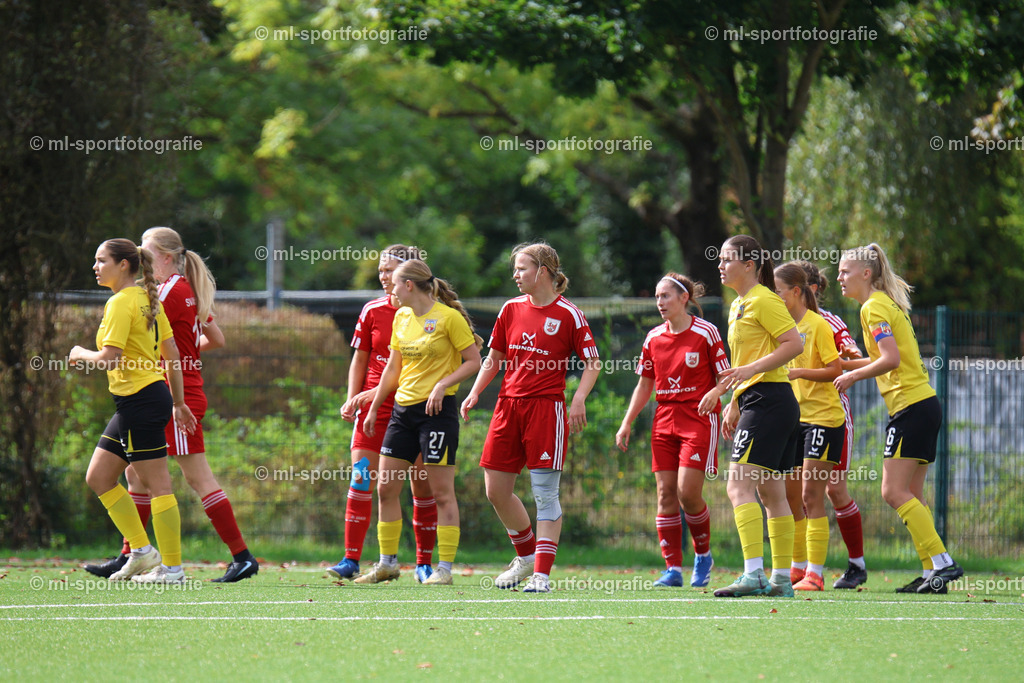 Fußball I Frauen I Saison 2025/2026 I Oberliga Schleswig-Holstein I 2. Spieltag I SV Wahlstedt - SV Frisia 03 Risum-Lindholm | ml-sportfotografie - Realisiert mit Pictrs.com