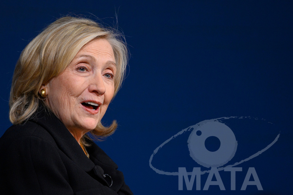 _DWI3070 | Die US-Politikerin Hillary Clinton auf der Veranstaltung Bridging Scholarship and Statecraft im Rahmen der Münchner Sicherheitskonferenz 2026. München, 13.02.2026 Bayern Deutschland  - Realisiert mit Pictrs.com