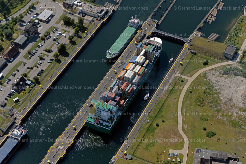 4037966 | Schleuse Nord-Ostsee-Kanal bei Kiel