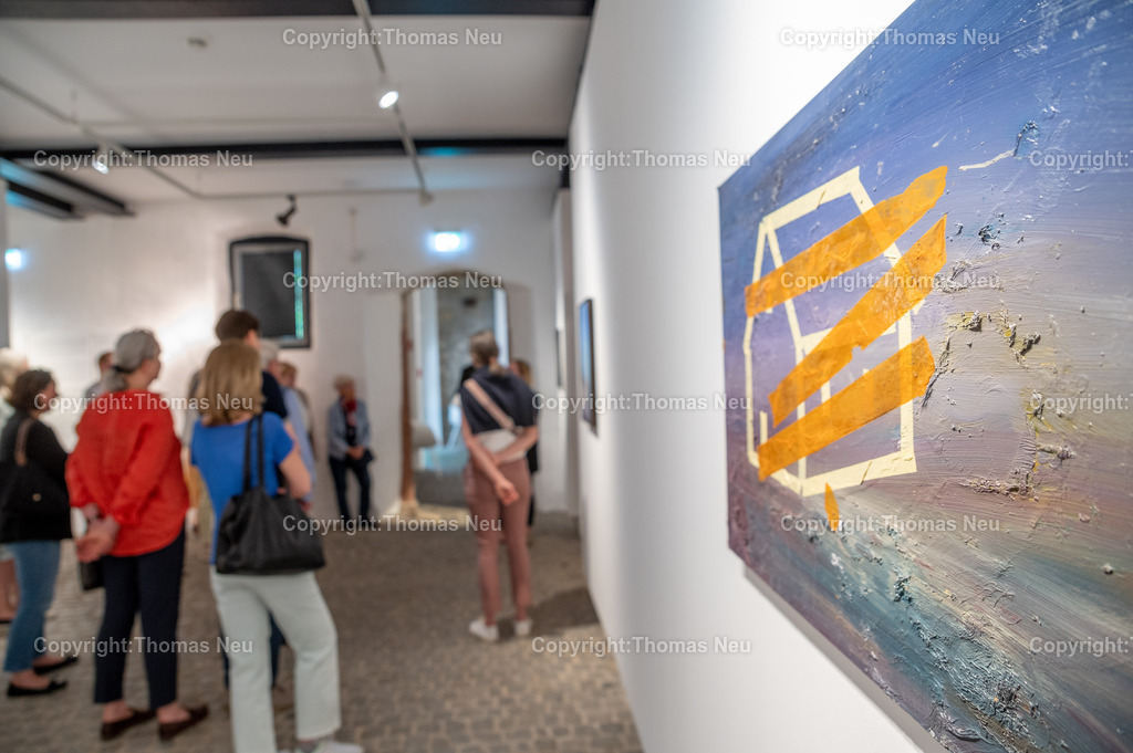 DSC_4573 | bbe, 21.05.2023, Führung durch die Ausstellung „Jochen Mühlenbrink – J’M donc je suis“ mit Kunsthistorikerin Anna Raab - Museum Bensheim,, Bild: Thomas Neu