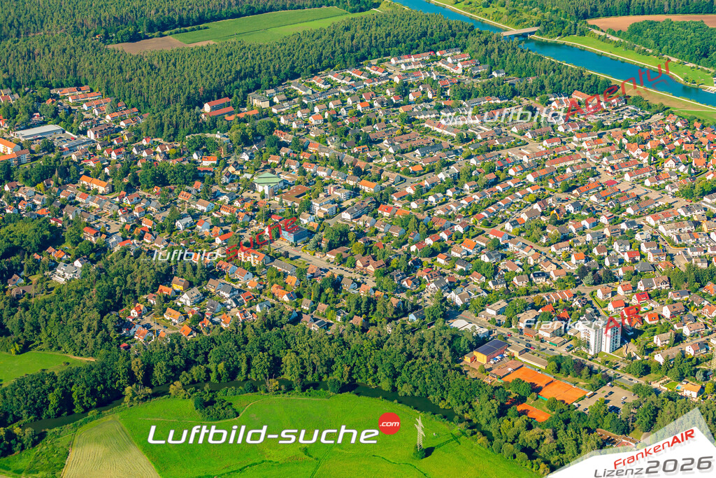 Schrägluftbild  Katzwang  Nürnberg - Das Luftbild wurde 2025 vom UL-Flugzeug heraus erstellt ( keine Drohne ) - Hochauflösende Luftaufnahme -Nicht vergleichbar mit Google Maps oder Satelittenbilder- Die Geschenkidee !Mit Lizenz und Bildrechte bestellbar