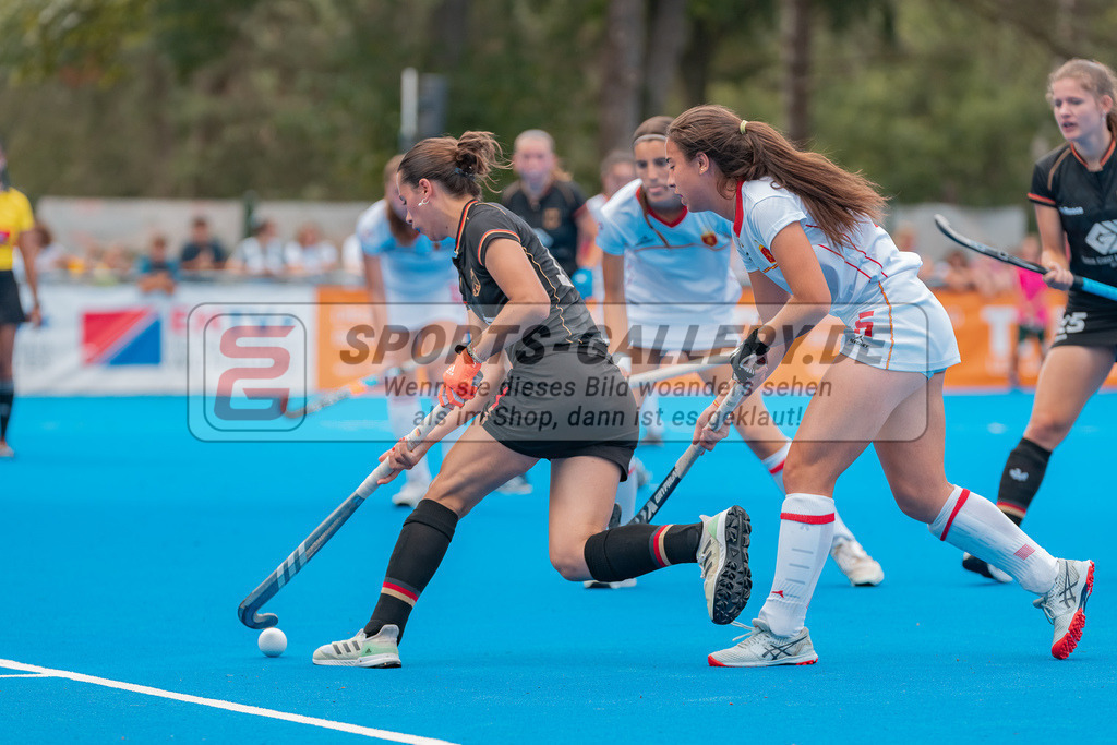 HK_20230715_102702 | Euro Hockey WU18 SF2 Spain vs Germany Championship Girls &amp; Boys am 15.7.2023 CHTC , Krefeld ,