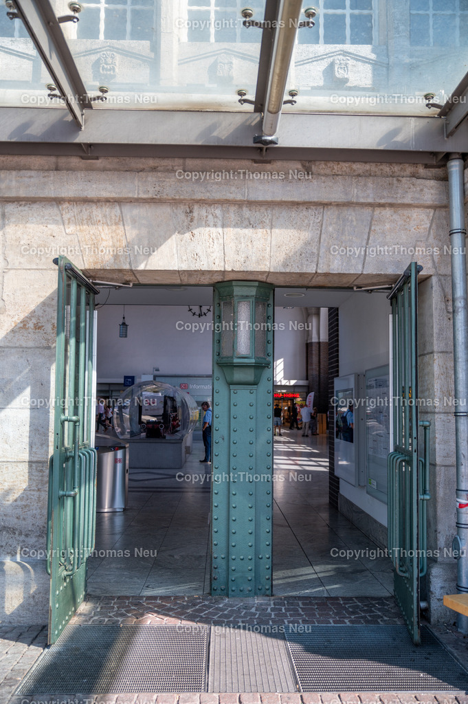 DSC_9316 | Darmstädter Hauptbahnhof, Jugendstil, , Bahnhof, ,, Bild: Thomas Neu
