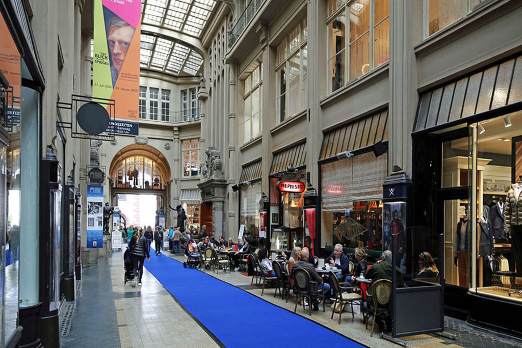 Foto: Leipzig - Mädler Passage | Das Team hinter BILDLEXIKON LEIPZIG bündelt historische wie aktuelle Informationen über die Stadt Leipzig in Text und Bild auf einer Plattform und stellt diese der interessierten Öffentlichkeit zur Verfügung.