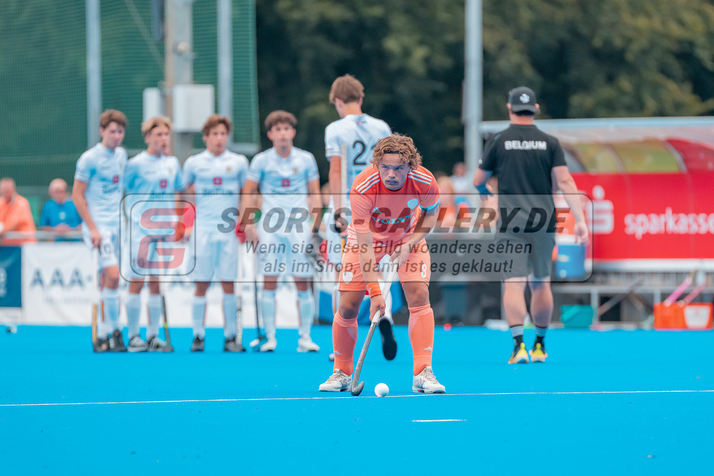 HK_20230715_102365 | Euro Hockey MU18 SF1 Belgium vs Netherlands  Championship Girls &amp; Boys am 15.7.2023 CHTC , Krefeld ,