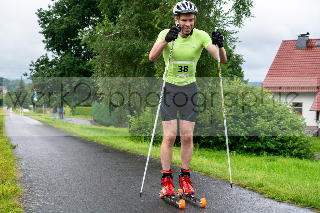 Skiroller-Anstiegslauf Floh-Seligenthal | Floh-Seligenthal am 27. August 2021
