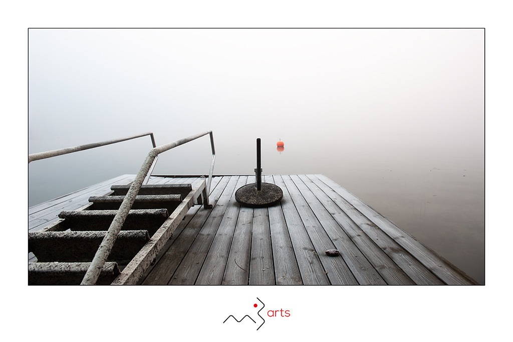Mondseesteg im Nebel | MiBArts Photography - Realisiert mit Pictrs.com