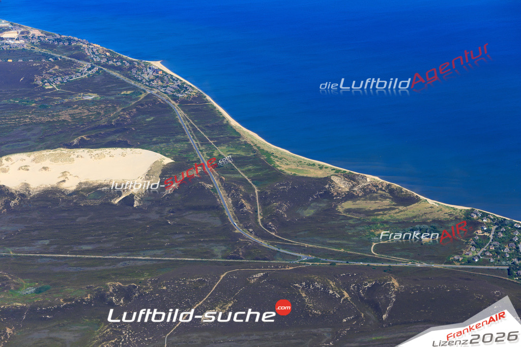 Die Luftbildaufnahme Nord - Sylt wurde 2018 mittels Flugzeug (keine Drohne) erstellt. Perfekte Schärfe und Druck- Auflösung- Garantiert!