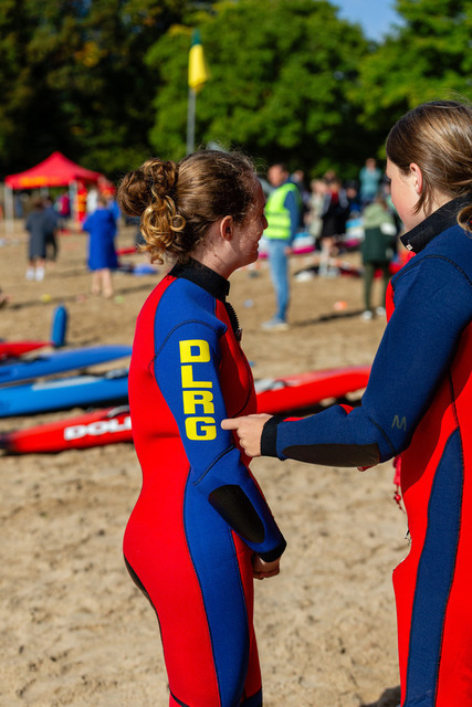 DLRG, Rettungssport, Beach- & Oceanevents, Landesmeisterschaften Freiwasser Rettungssport NRW 2025 14.09.2025 | Kalkar-Wissel, Deutschland - September, 14: Landesmeisterschaften Freiwasser Rettungssport NRW 2025 (Foto: Benedikt Lang (DLRG)) - Realisiert mit Pictrs.com