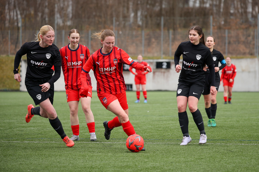20260329-FCH-HS_035 | 1.FC Heidenheim 1846 II vs. SGM Hohenmemmingen/Sontheim, Fußball, Frauen, Bezirksliga, 2025/2026, 14. Spieltag, 29.03.2026 in Heidenheim, Kunstrasen b. Voith-Arena West(Foto: Michael Bulling) - Realisiert mit Pictrs.com